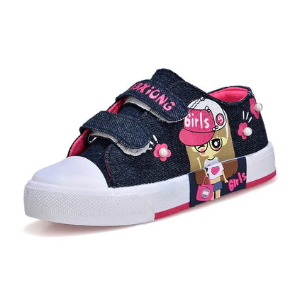 Canvas Sneakers: Non-slip and Breathable Casual Shoes for Kids