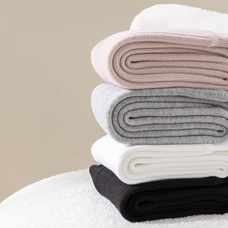 Thick Winter Leggings for Babies: Plain & Striped Fleece