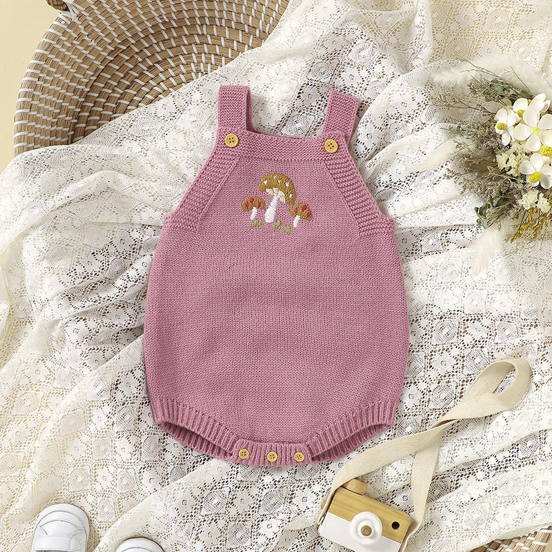 Spring/Fall Sleeveless Baby Bodysuits
