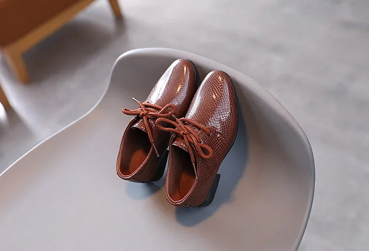 Boys' Leather Shoes: Style for Party, Wedding, School