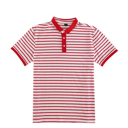 Family Matching Outfits Striped Dress with Bow Button T-Shirt Casual  Family Look