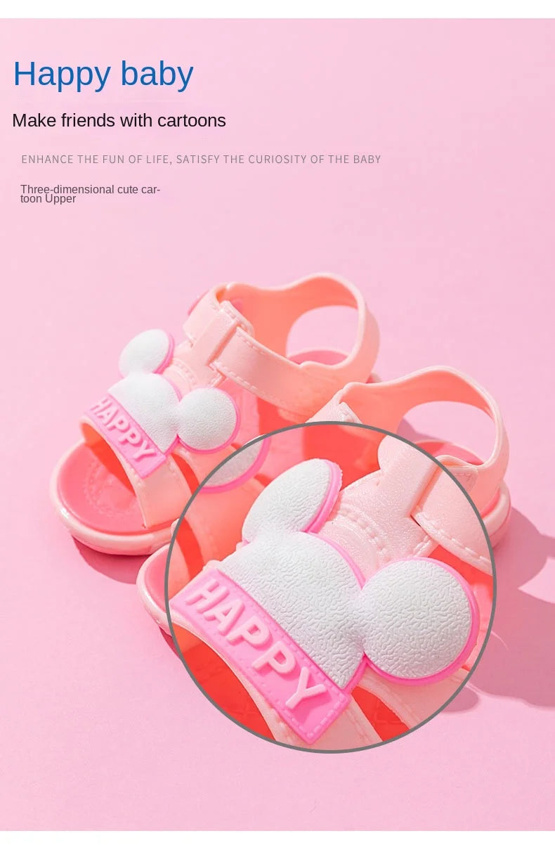 Summer Cartoon Baby Sandals: Cute Infant Shoes for Girls and Boys