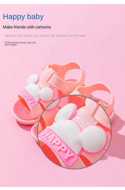 Summer Cartoon Baby Sandals: Cute Infant Shoes for Girls and Boys