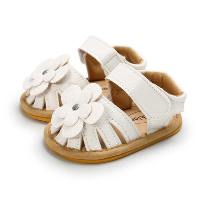 Summer Flower Sandals for Baby Girl