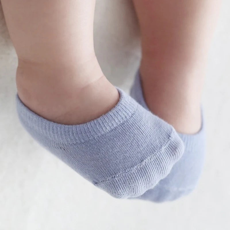 Floor Socks: Unisex Cotton Anti-slip Short Ankle Socks for Baby