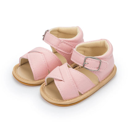 Summer Flower Sandals for Baby Girl