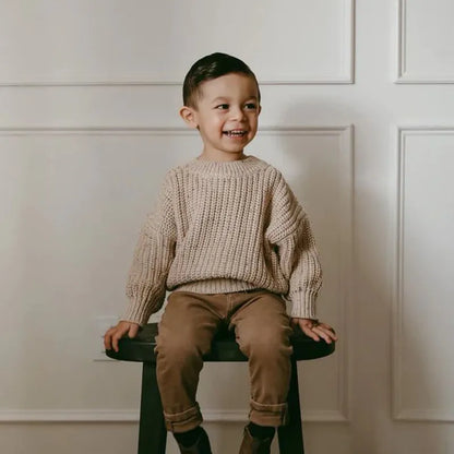 Cable Knit Baby Sweater: Cozy Winter Fashion