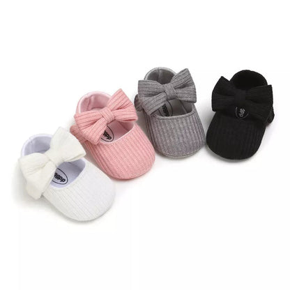 Princess Shoes for Babies: Anti-Slip Bow Sneakers