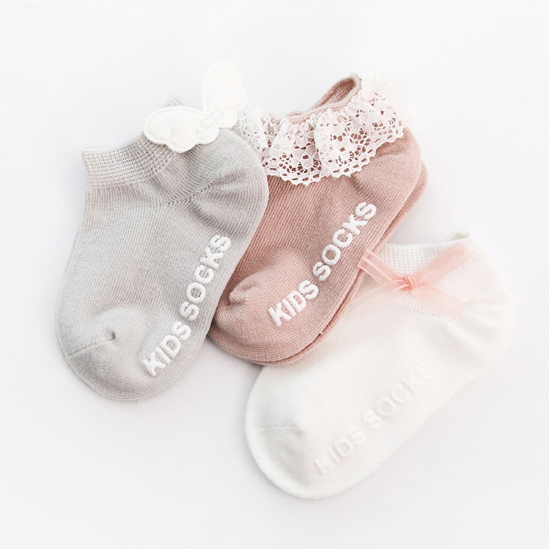 Set Of Anti-Slip Socks For Children