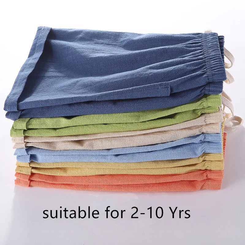 Kids Candy Color Summer Shorts (2-10Years)
