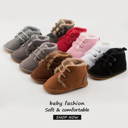 Children's Snow Boots: Winter Warm Crib Shoes