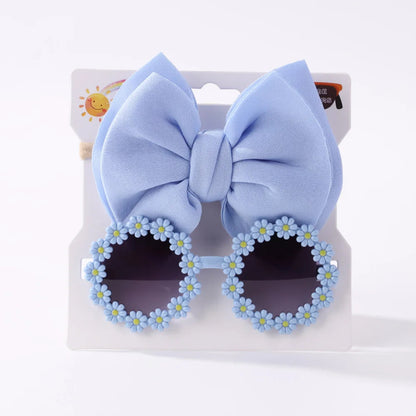 Fashion Baby Girls' Sunglasses and Hair Band Set