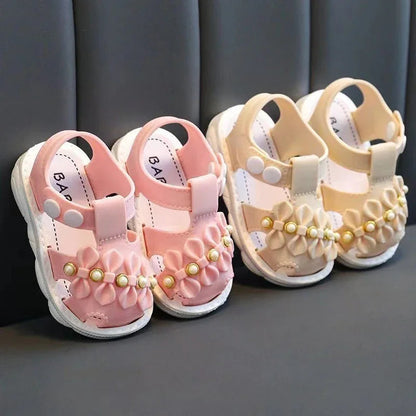 Bow Summer Sandals for Baby Girls