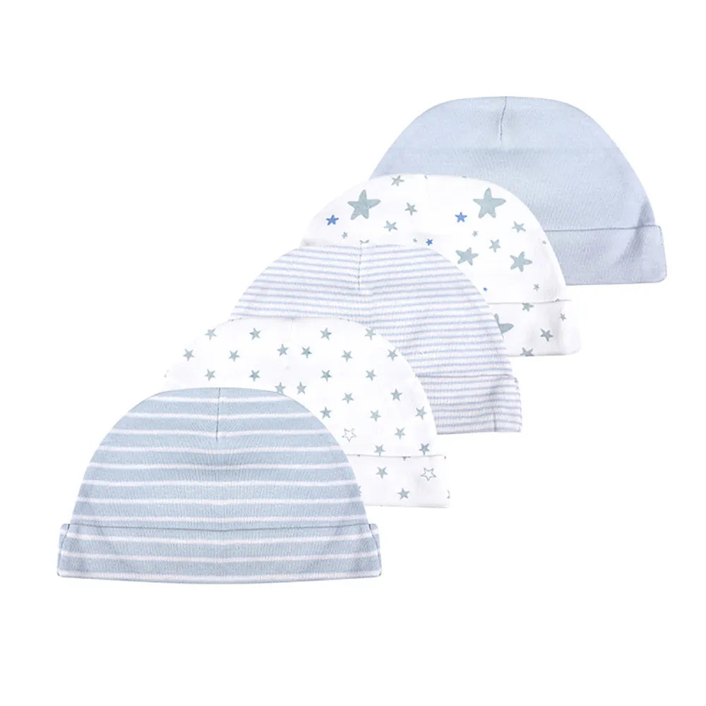 Fashionable Cotton Hats: Set of 5 PCS