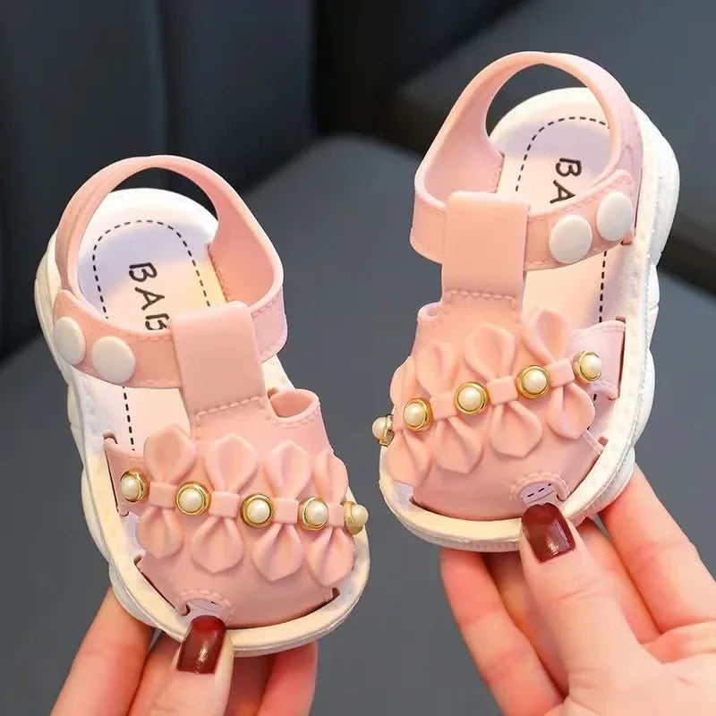 Bow Summer Sandals for Baby Girls