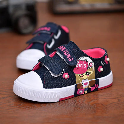 Canvas Sneakers: Non-slip and Breathable Casual Shoes for Kids