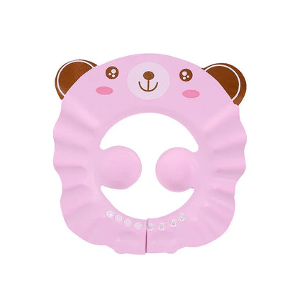 Baby Shower Cap for Kids with Ear Protection