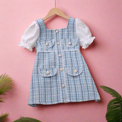 Summer Floral Princess Dress for Girls: Sweet & Stylish