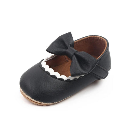 Bowknot Shoes for Toddler: Non-slip Prewalking Shoes