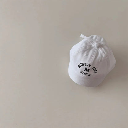 Casual Letter Embroidered Baby Baseball Cap