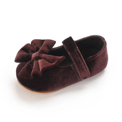 Princess Shoes - Baby Girls' Bow Flat Shoes for First Steps