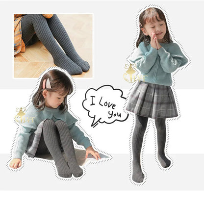 Cozy Cotton Pantyhose for Baby Girls - Infant to Toddler