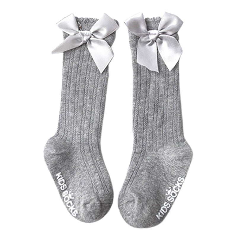 Baby Bowknot Cotton Socks