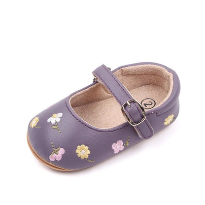 Baby Summer Sandal Cute Embroidery Flower