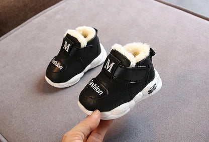 New Soft Non-slip Baby Sneakers: Winter Warm First Walkers