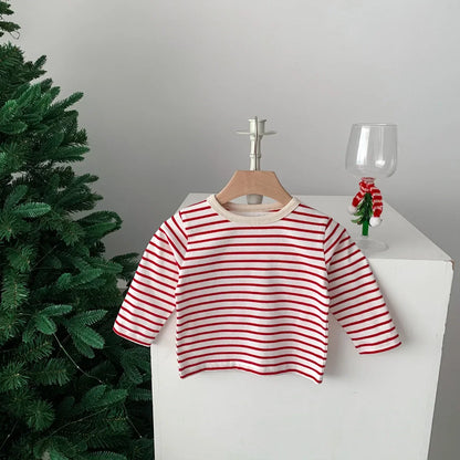 Striped T-shirts Or Plain T-shirts For Children