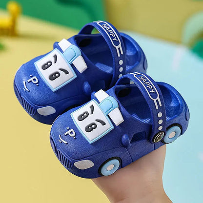 Cartoon Car Sandals for Kids
