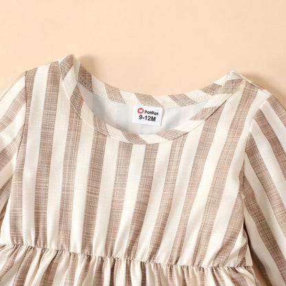 Newborn Baby Girl Ribbed Party Dress