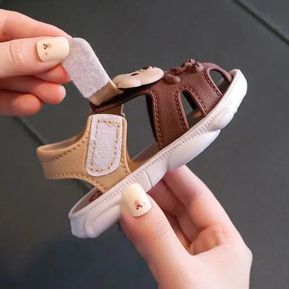Baby Beach Sandals - Comfortable Cartoon Toddler Sandals