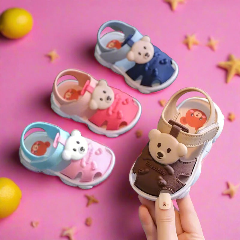 Baby Beach Sandals - Comfortable Cartoon Toddler Sandals
