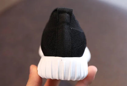 Kids Mesh Sneakers - Breathable, Anti-Slip, Soft Soled Shoes
