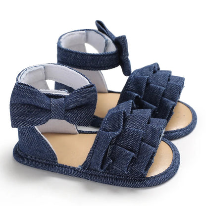 Summer Ballet Sandals for Girls (Newborn-18 Months)