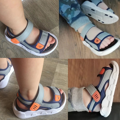 Summer Leather Sandals for Children: Comfortable, Anti-slip and tylish