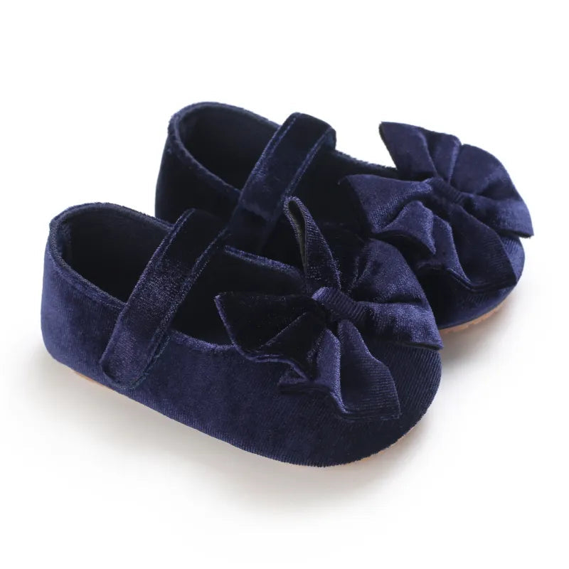 Princess Shoes - Baby Girls' Bow Flat Shoes for First Steps