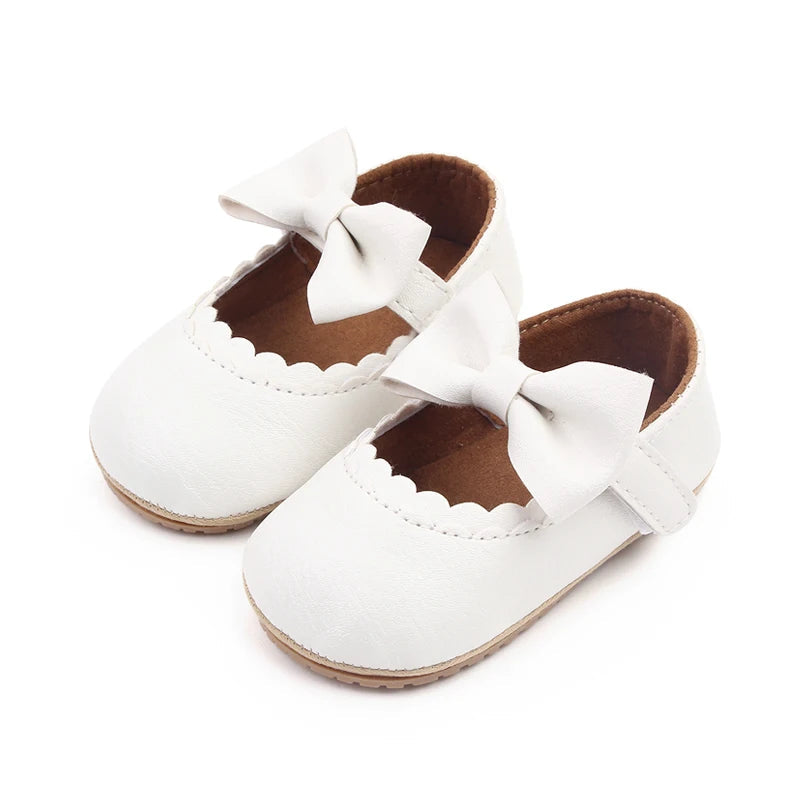 Bowknot Shoes for Toddler: Non-slip Prewalking Shoes