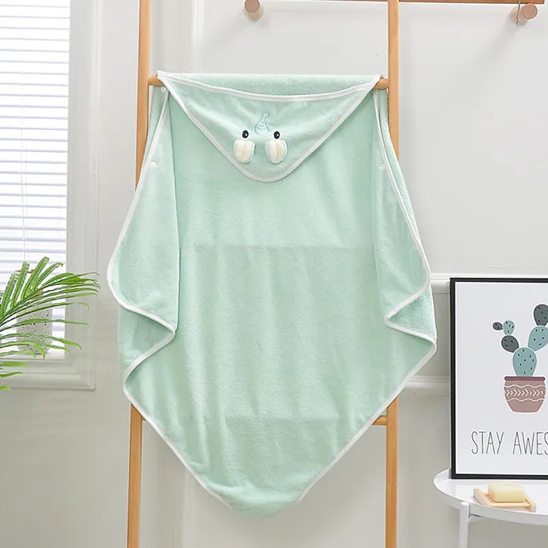 Super Soft Hooded Baby Towels: Cozy Bath Blanket