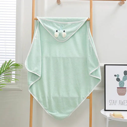 Super Soft Hooded Baby Towels: Cozy Bath Blanket