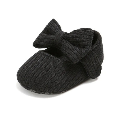 Princess Shoes for Babies: Anti-Slip Bow Sneakers