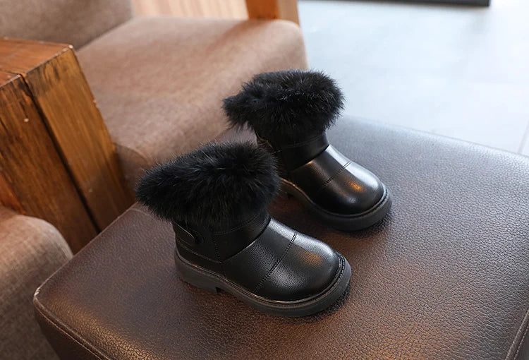 Kids' Winter Snow Boots - Waterproof, Windproof, Warm, and Comfortable