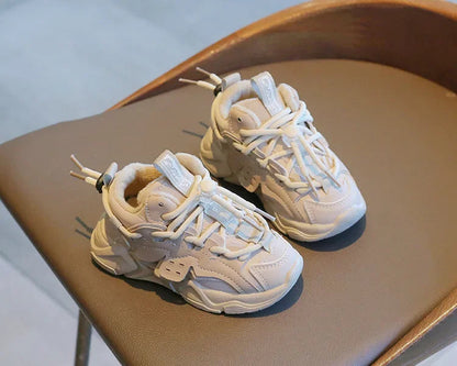 Kids Plush Sneakers: Waterproof and Comfortable Sports Shoes