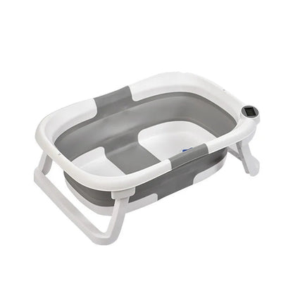 Real-time Temperature Silicone Baby Bath Tub