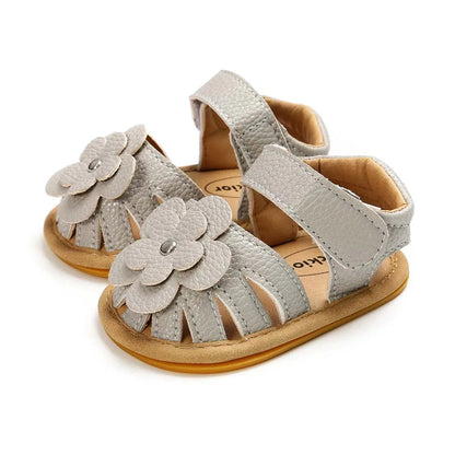 Summer Flower Sandals for Baby Girl