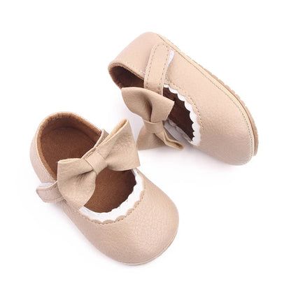 Bowknot Shoes for Toddler: Non-slip Prewalking Shoes