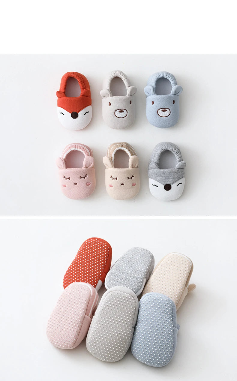 Spring-Autumn Newborn Floor Shoes - Non-slip Toddler