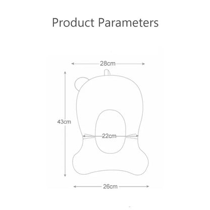 Foldable Baby Bath Support Mat: Infant Comfort Essential
