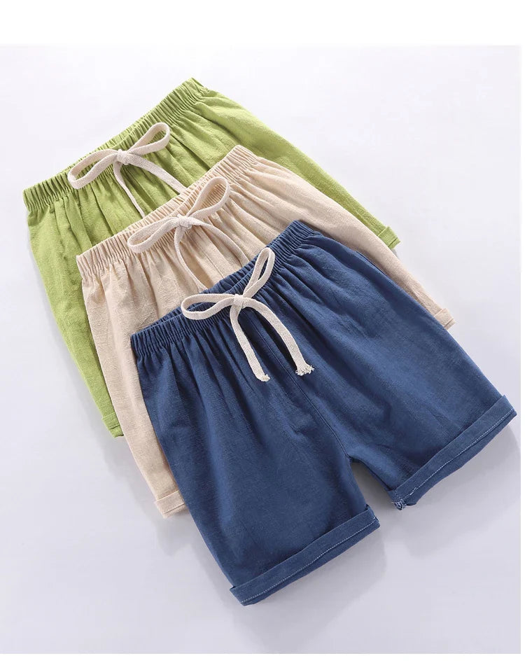 Kids Candy Color Summer Shorts (2-10Years)